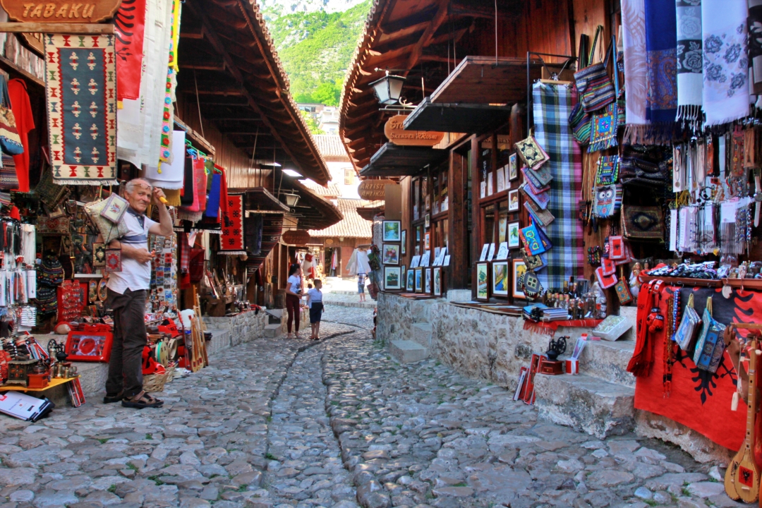 The Old Bazaar in Kruja